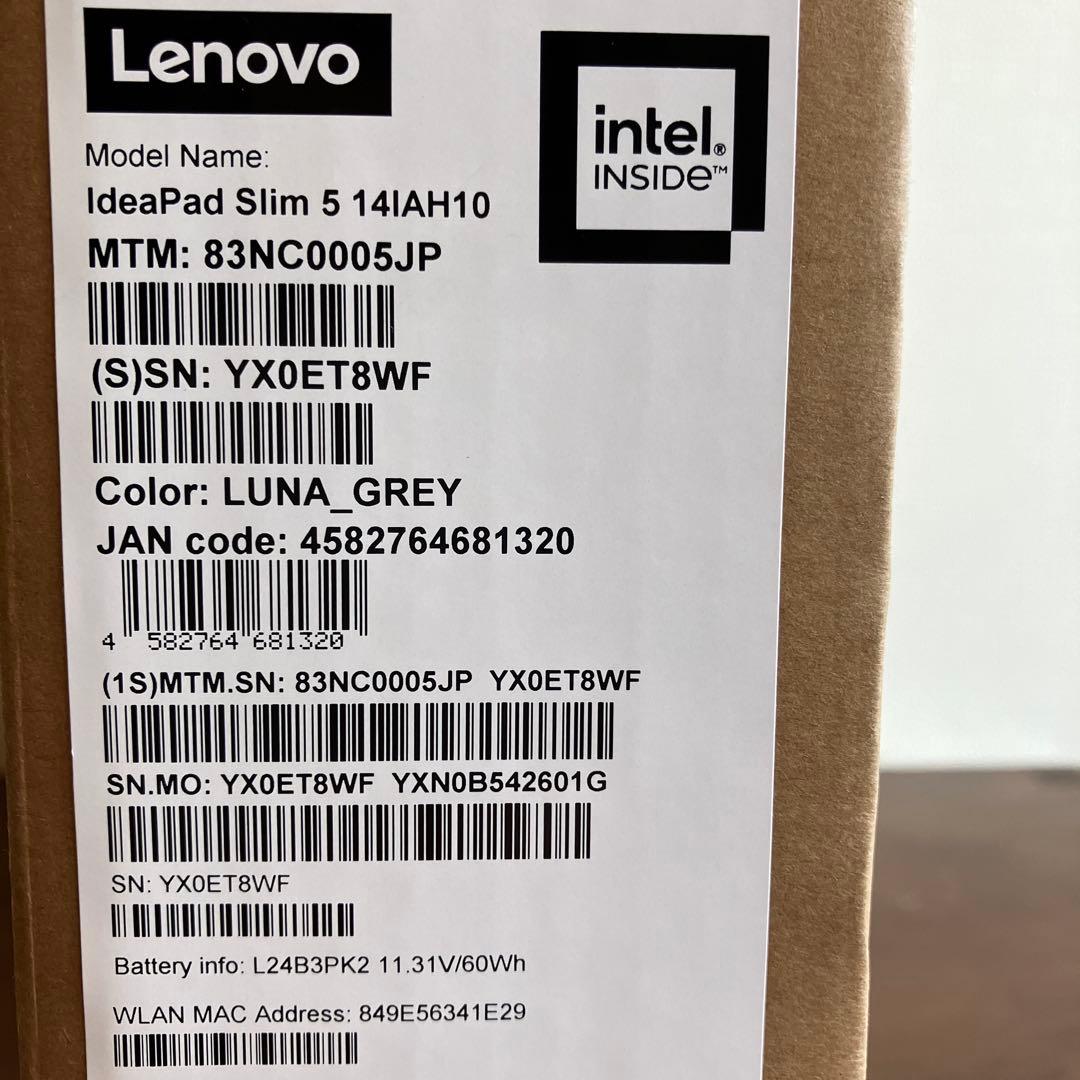 IdeaPad Slim5i Gen10 CoreUltra5 225H レノボ