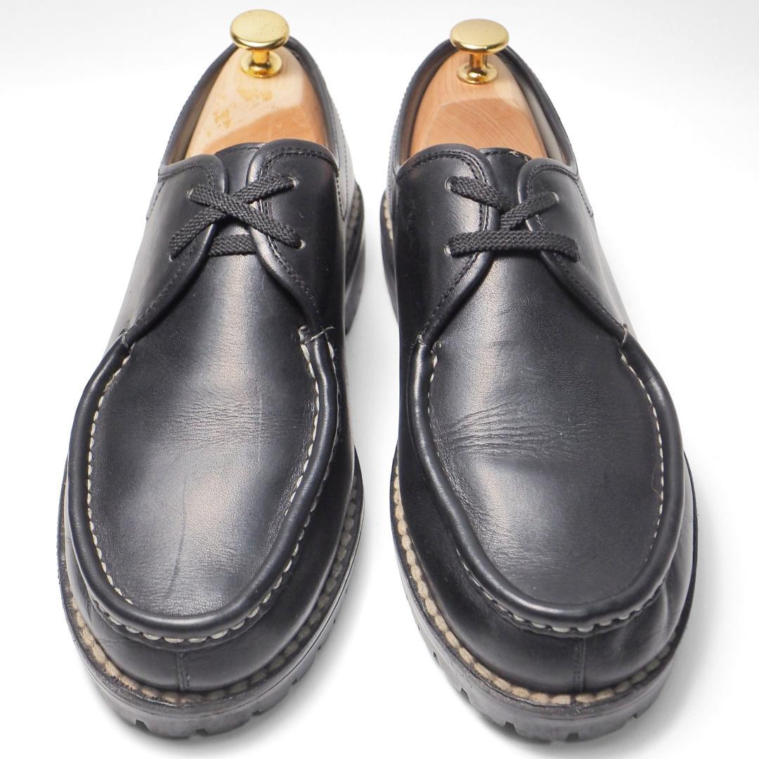美品 リーガル REGAL チロリアンシューズ 革靴ブラック メンズ25.5cm