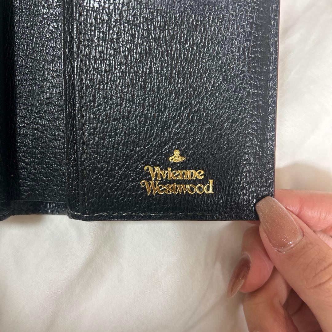 【送料無料】【Vivienne Westwood】二つ折がま口財布