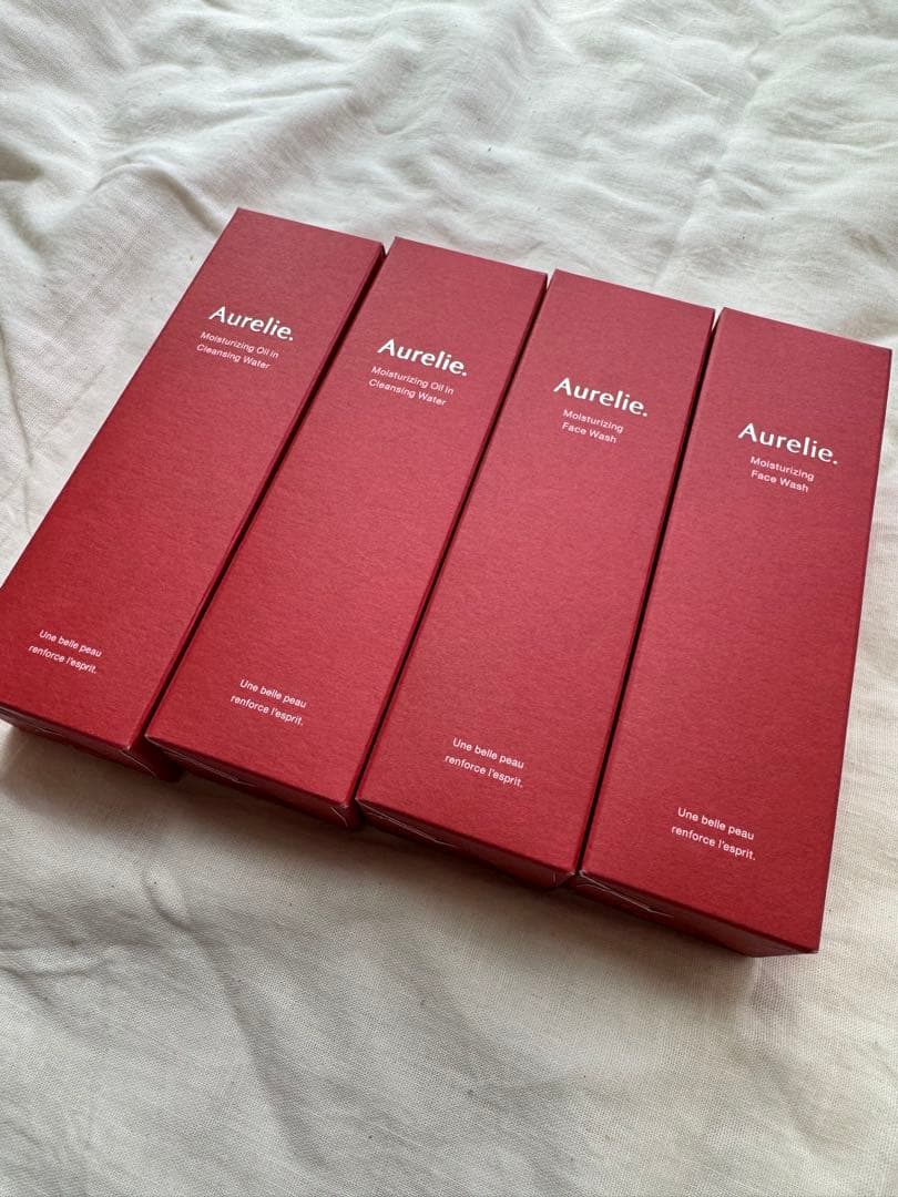 まとめ売りAurelie オレリー クレンジング＆フェイスウォッシュ 4本セット