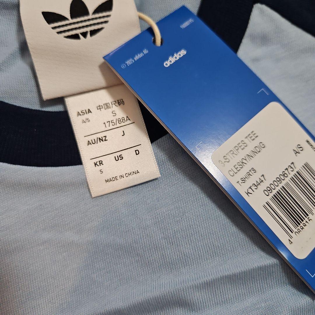 正規品 M adidas × oasis Tシャツ 新品 タグ付き ブルー