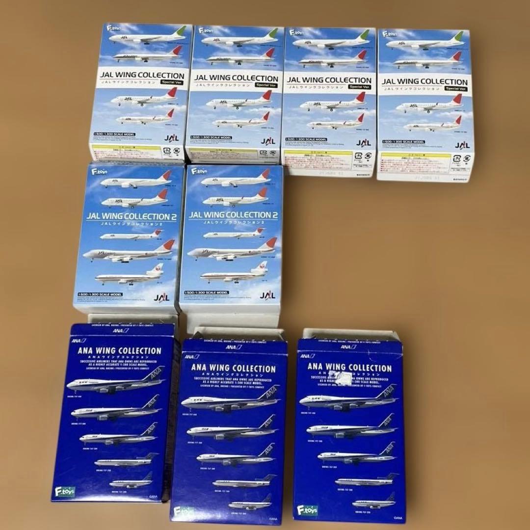 エフトイズ　ウイングコレクション　12箱セット　JAL ジャル　ANA アナ