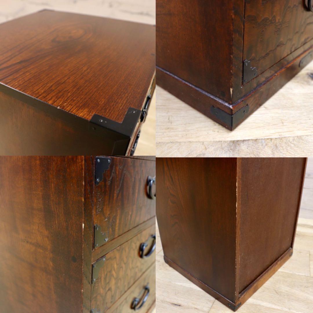 GMIK202○木製 小物入れ 引き出し 収納 アンティーク ヴィンテージ レト