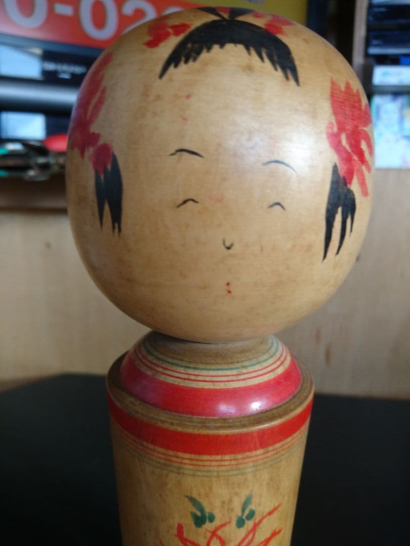 a1伝統こけし！希少 高槁定助 大小2本セット