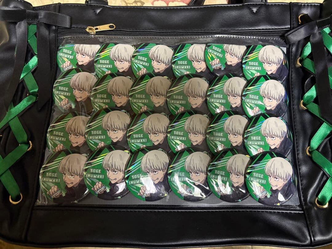 狗巻棘 缶バッジ24個＋痛バッグセット