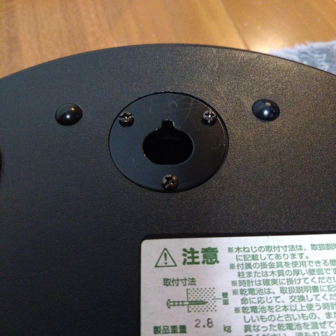 リズム 掛け時計 からくり スモールワールド メロディ 茶 (木目)