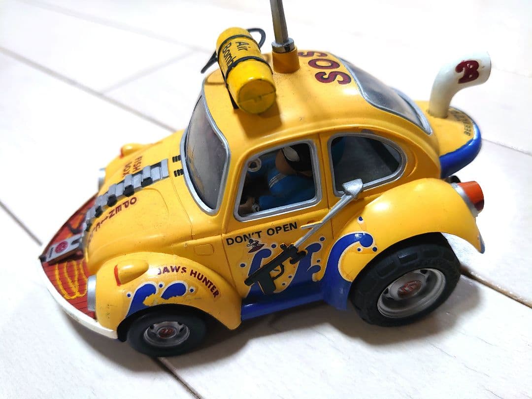 グンゼ産業プラモデル おっとっと自動車シリーズ「シャークハンター」組立済