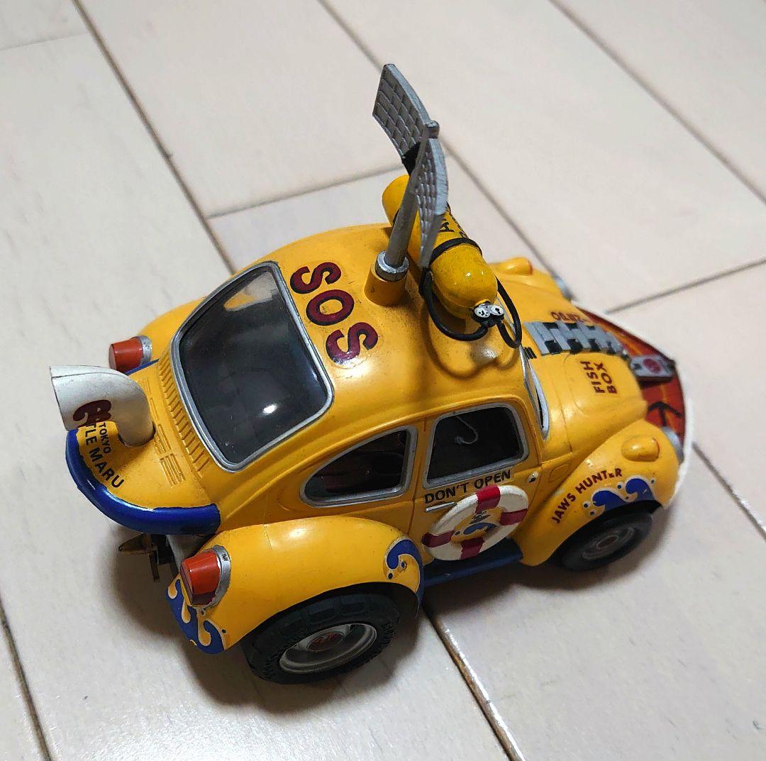 グンゼ産業プラモデル おっとっと自動車シリーズ「シャークハンター」組立済