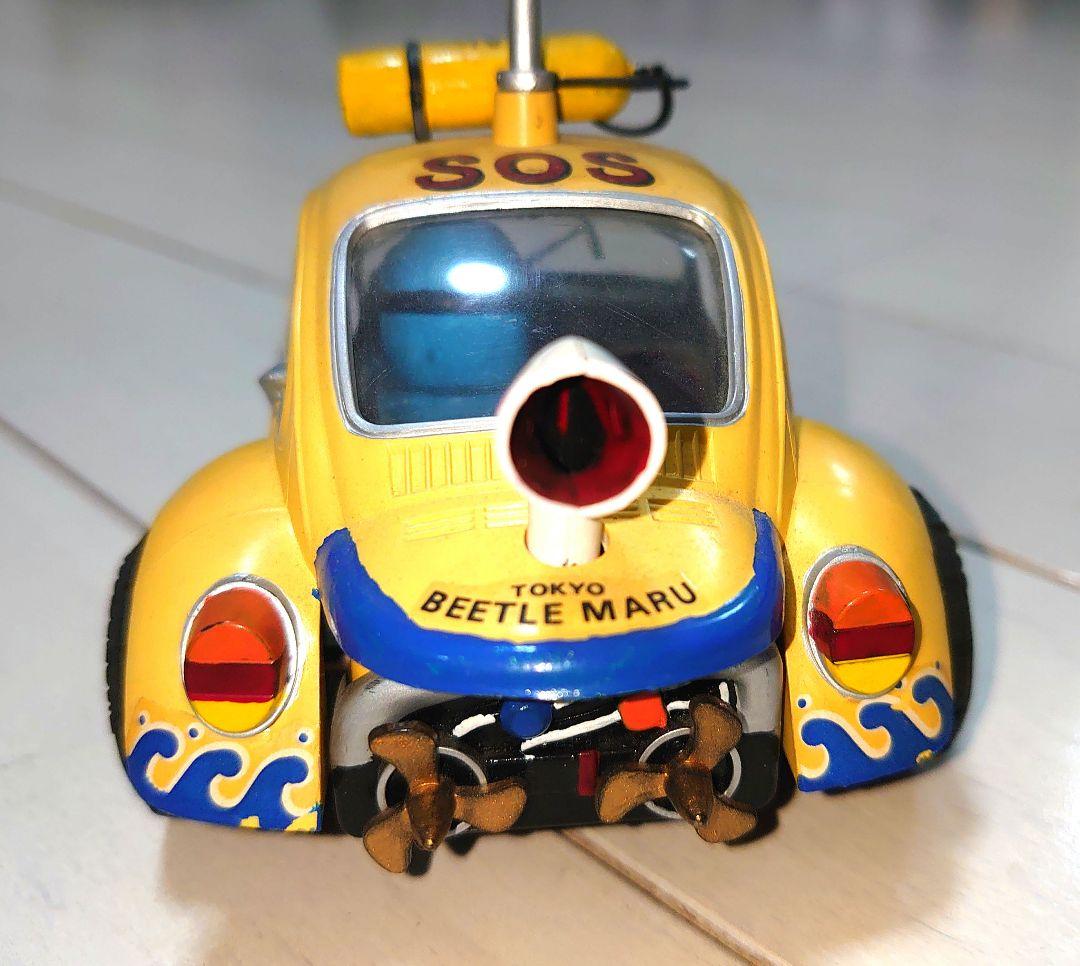 グンゼ産業プラモデル おっとっと自動車シリーズ「シャークハンター」組立済