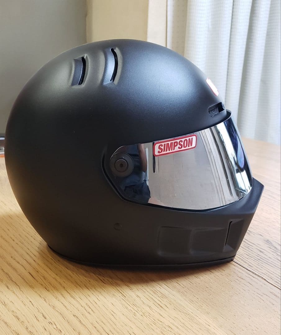 週末限定値下★★SIMPSON スーパーバンディット　マットブラック