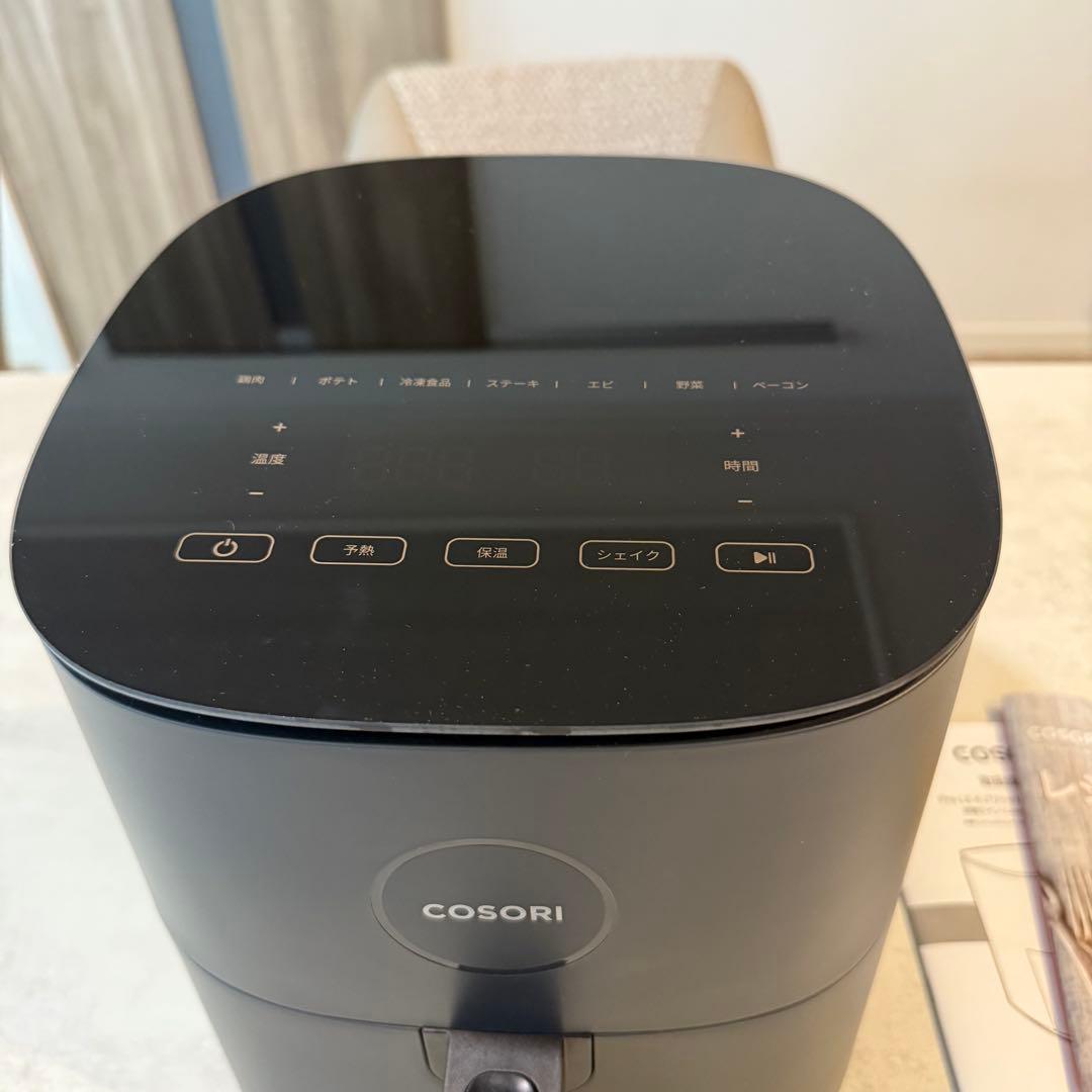 COSORI ノンフライヤー ブラック　4.7L