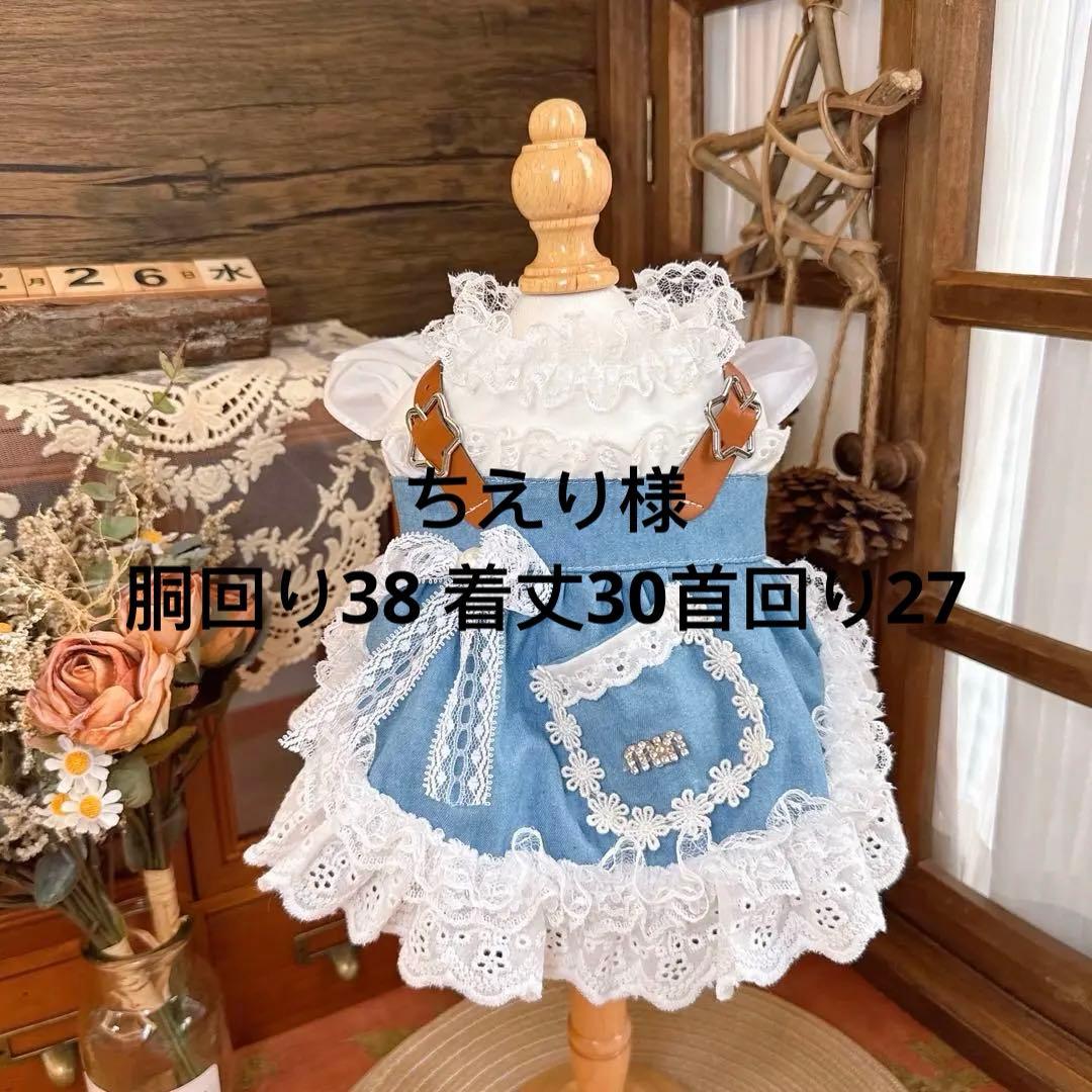 ちえり様犬服　猫服　ハンドメイド　ワンピース　わんちゃん