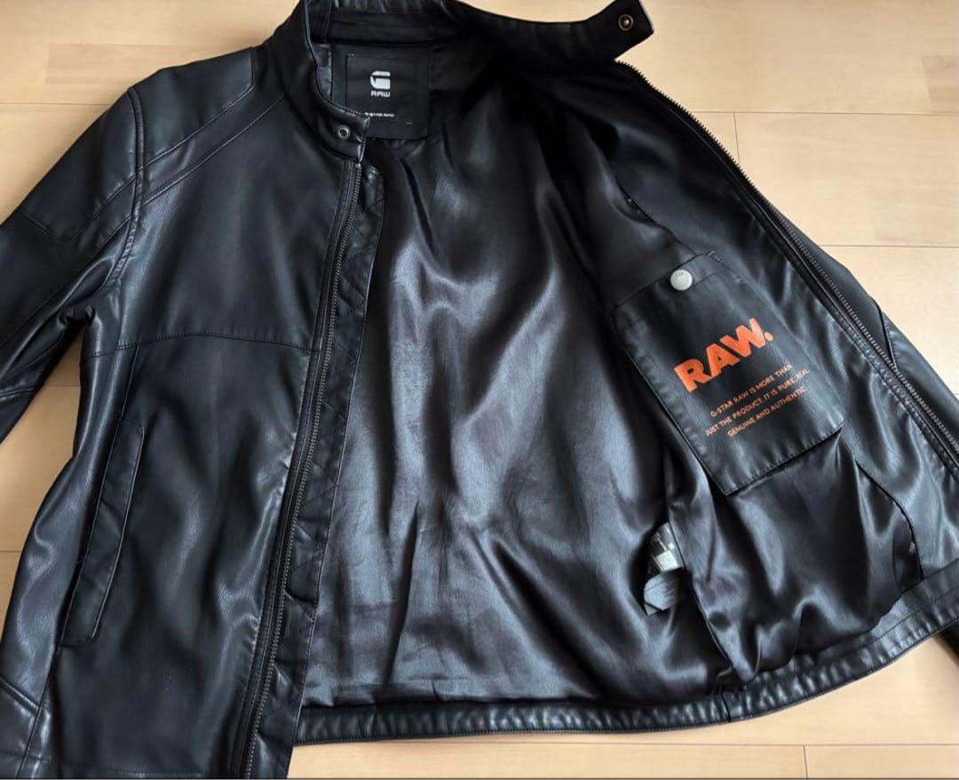 Ｇ-Star Rawシングルライダースジャケット