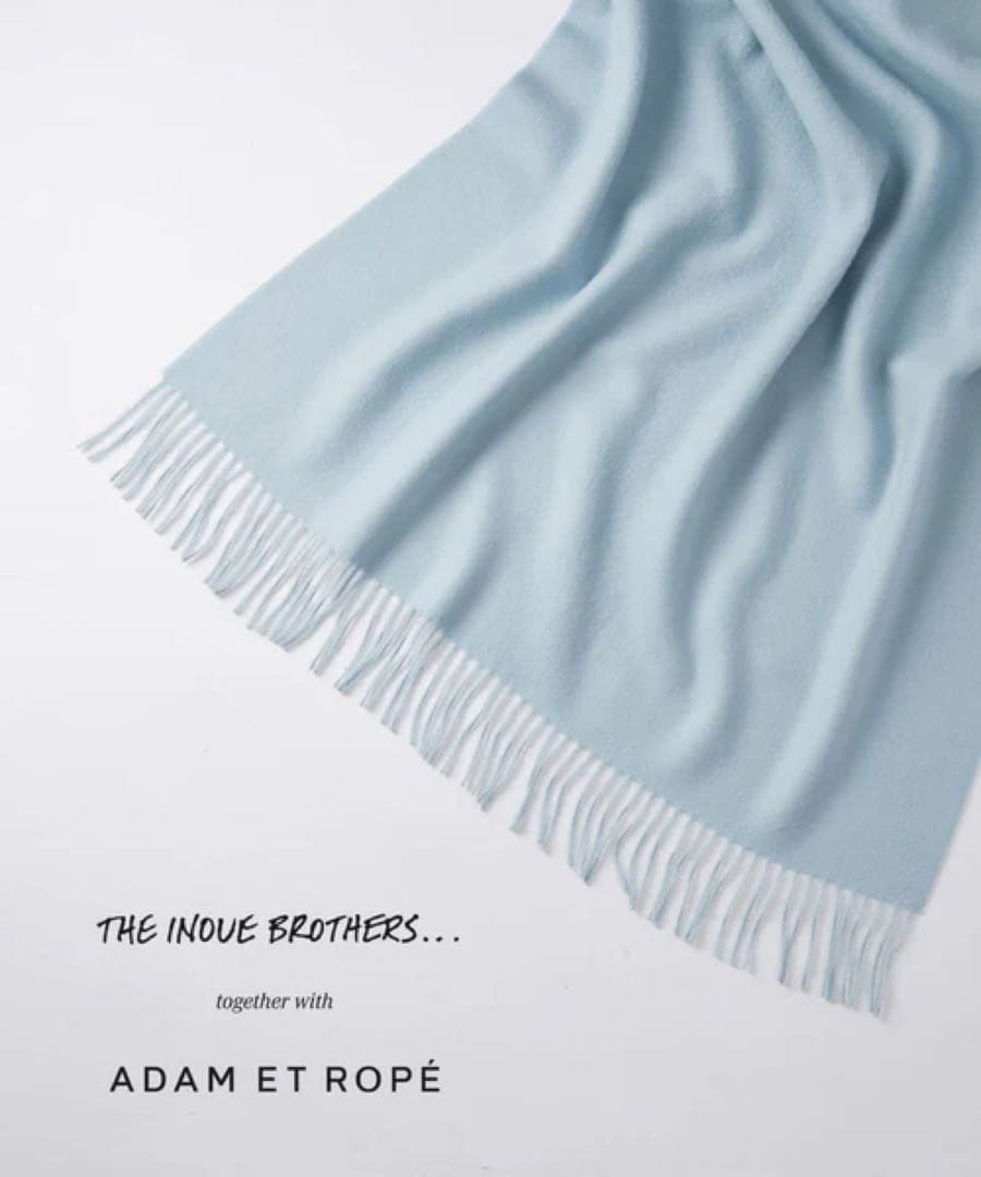 THE INOUE BROTHERS別注アダムエロペ 大判ストール　マフラー