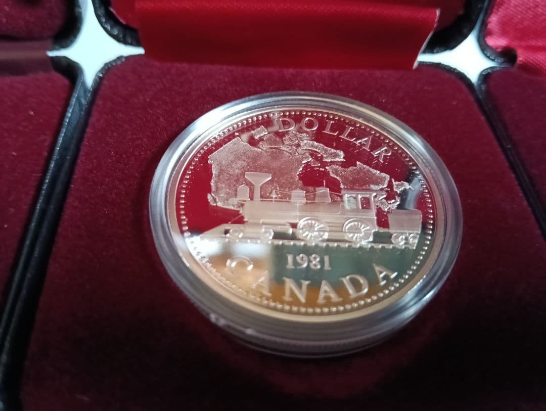 ブリリアント・サーキュレット仕上げ・カナダ歴史記念銀貨３セット