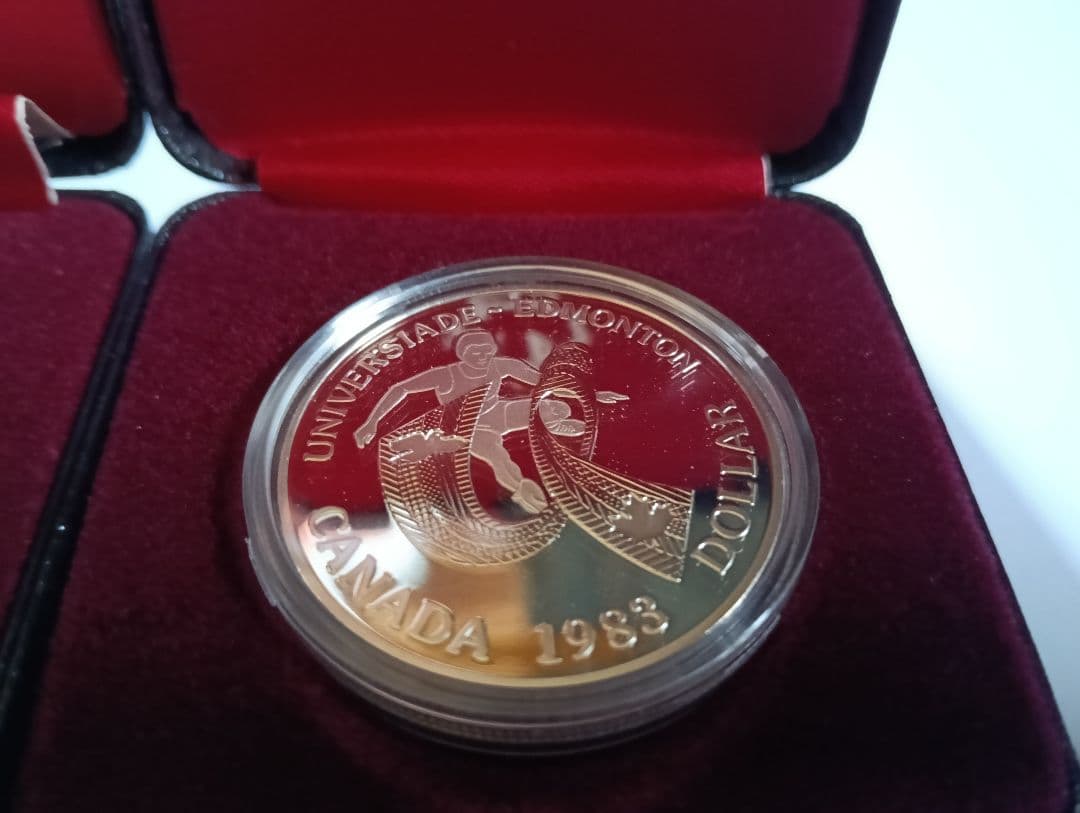 ブリリアント・サーキュレット仕上げ・カナダ歴史記念銀貨３セット