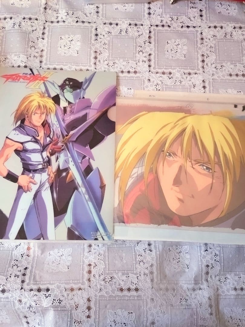 ☆当時物OVA・テッカマンブレードIIダービットセル画背景付き＋ファイル＋おまけ