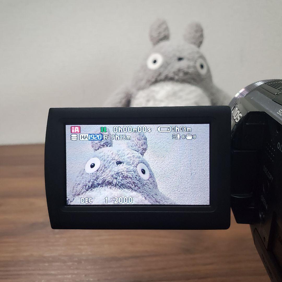 新品未使用PanasonicHDC-HS100 DVDバーナー、カメラバック付