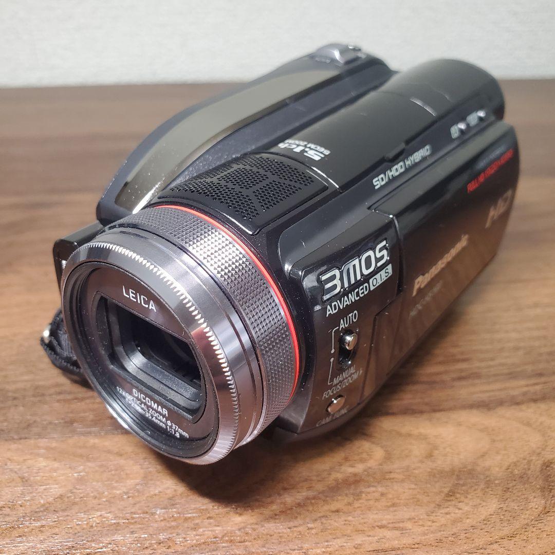 新品未使用PanasonicHDC-HS100 DVDバーナー、カメラバック付