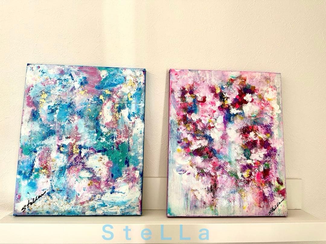 モダンアート　現代アート　北欧北欧アート　おしゃれ雑貨　金箔　縁起物　空