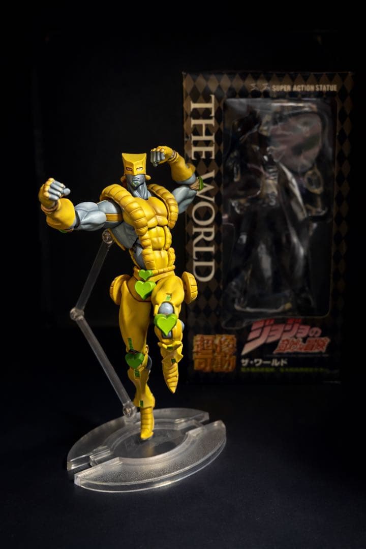超像可動 ザ・ワールド フィギュア 欠品なし 美品 箱あり ジョジョ