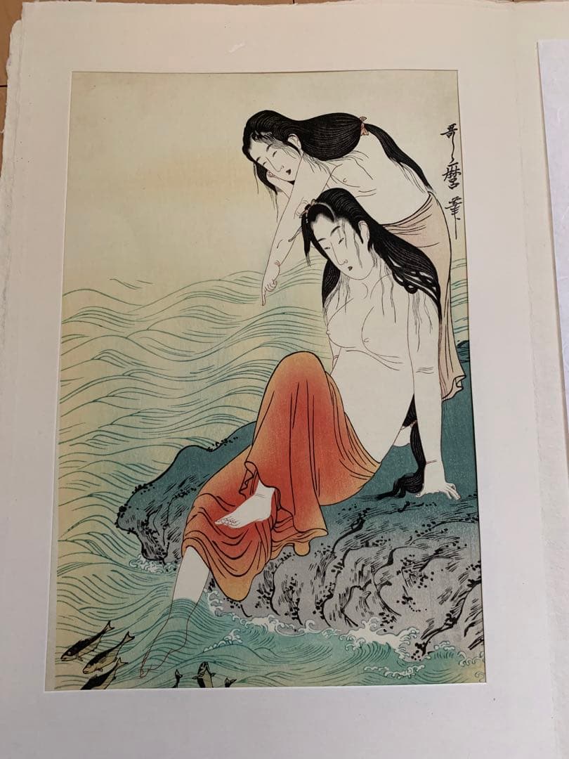 喜多川歌麿　14作品　浮世絵コレクション