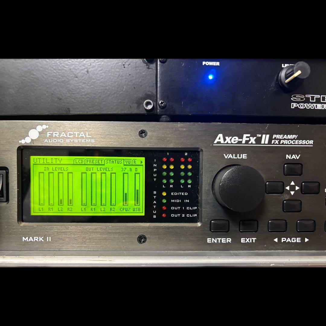 Axe-Fx II Mark IIとiSP STEALTH proケース付き
