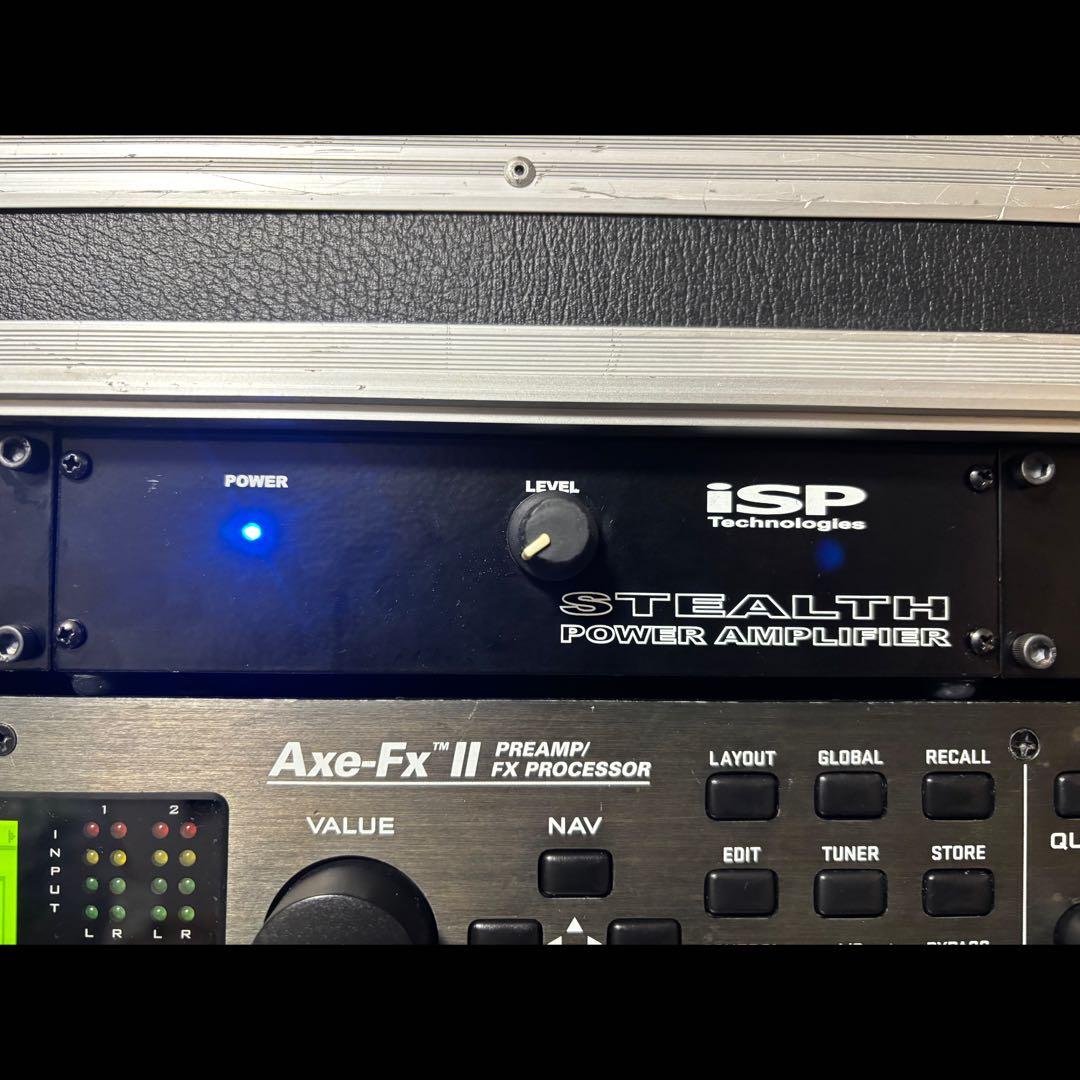 Axe-Fx II Mark IIとiSP STEALTH proケース付き