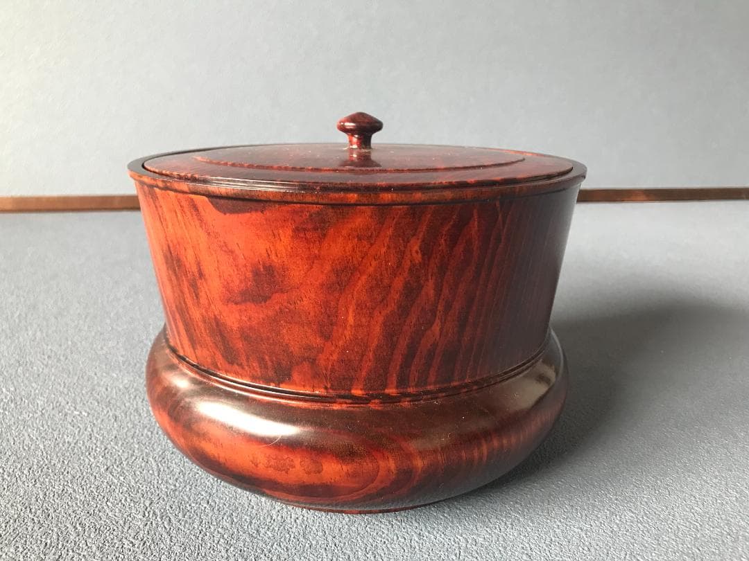 水差し　栃の木　漆塗り