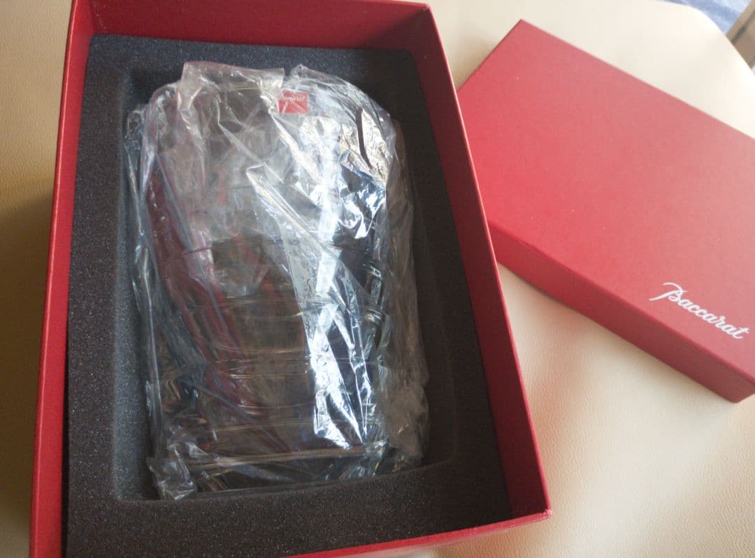 【未使用品】Baccarat バカラ 花瓶 上品なフラワーベース アルルカン