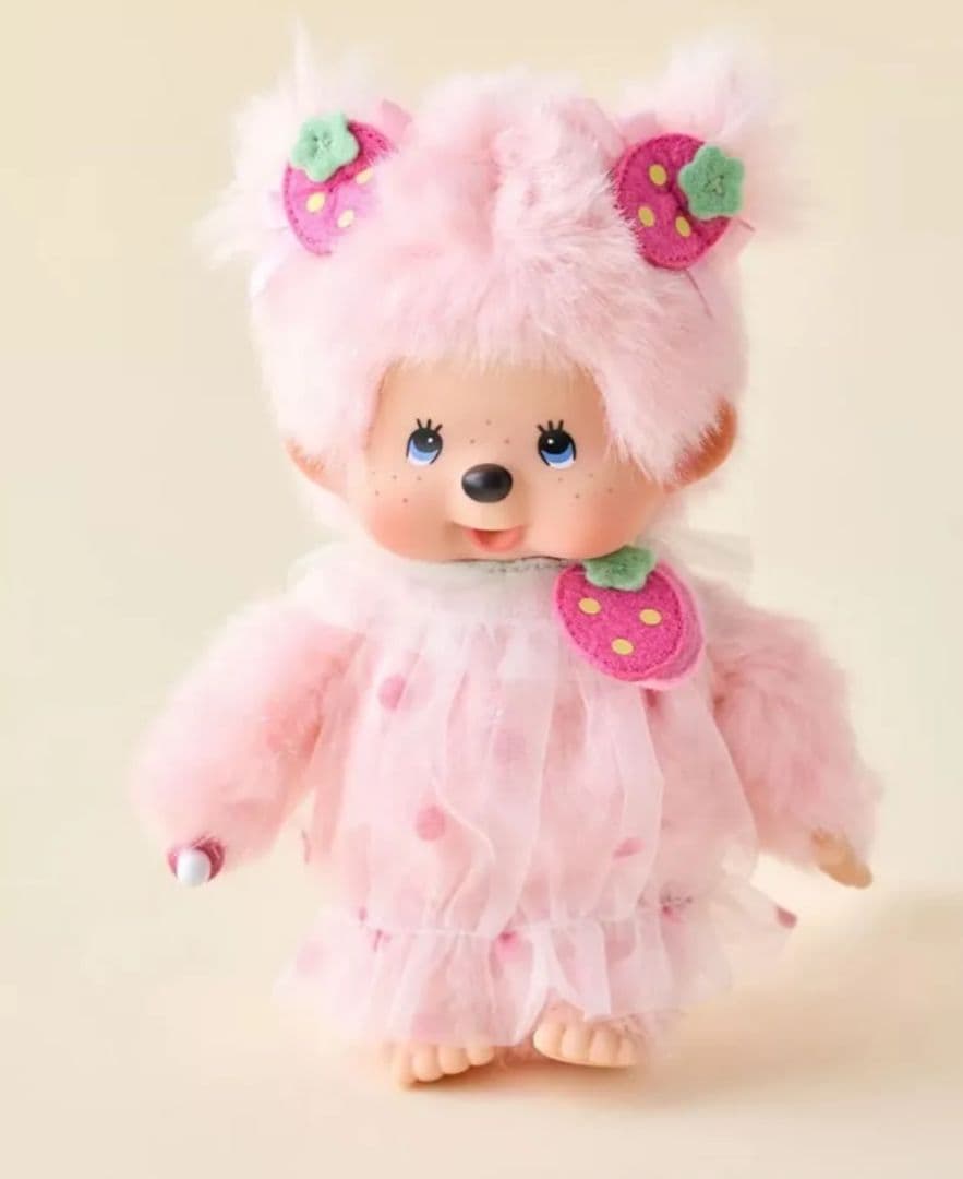 EU限定　モンチッチ　海外　公式正規品　いちご