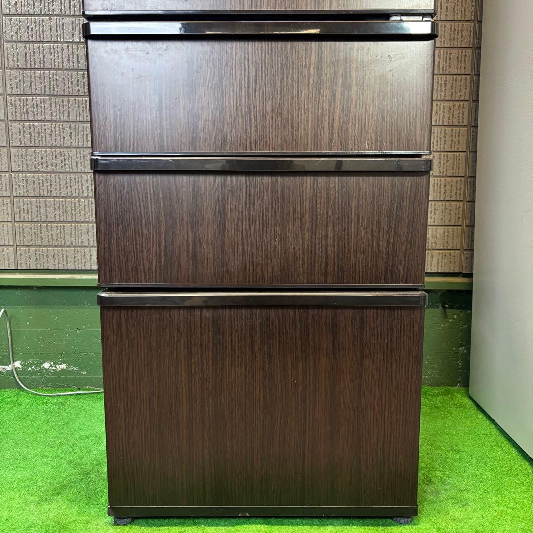 AQUA 375L 冷蔵庫 おしゃれ木目調 大容量 20年製【地域限定配送無料】