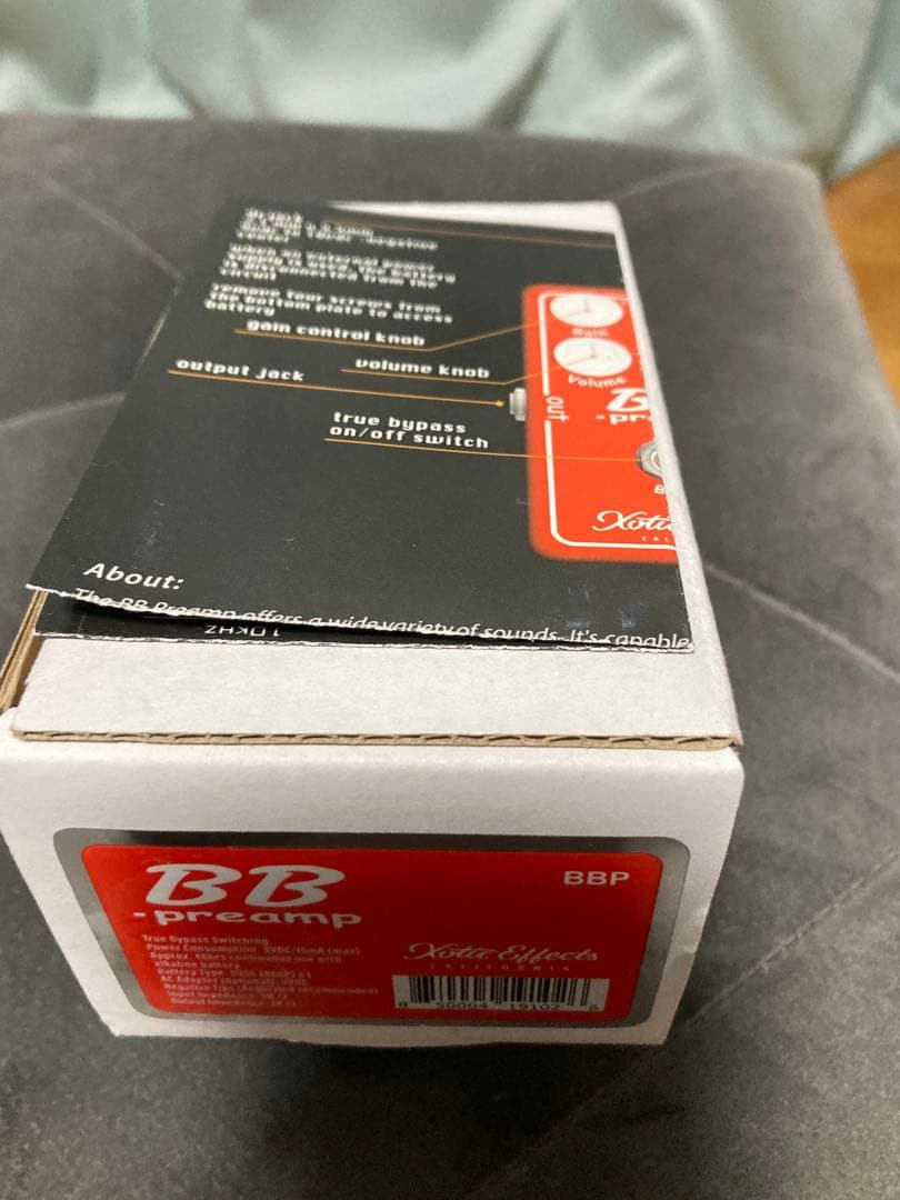 xotic BBプリアンプ　美品です