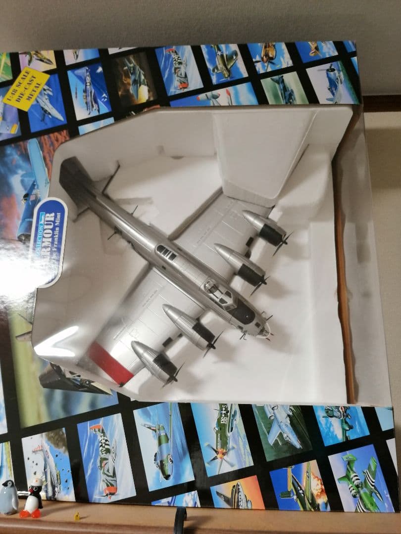 フランクリンミント　1/48　B17　フライングフォートレスト　ダイキャスト