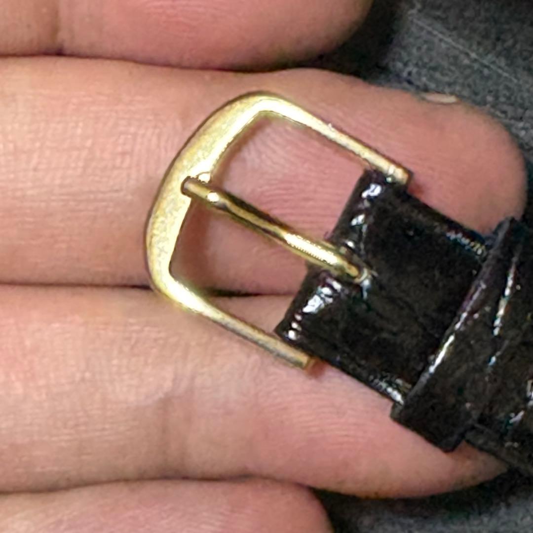 マ*ロ様 メルカリ最安値！HERMES 腕時計 ゴールド/ブラック