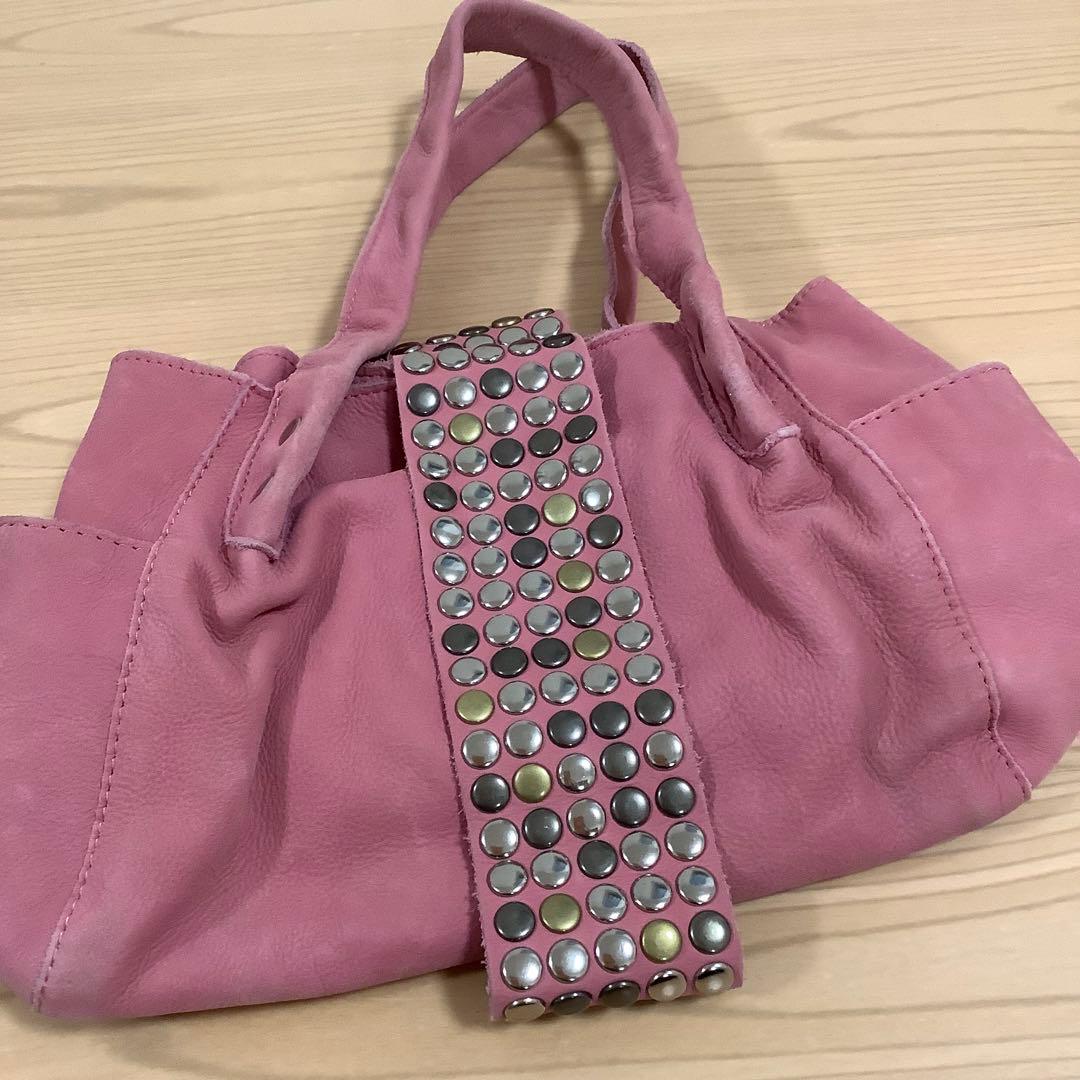 トレ TRES BURDEN SMALL ピーチ　バッグ