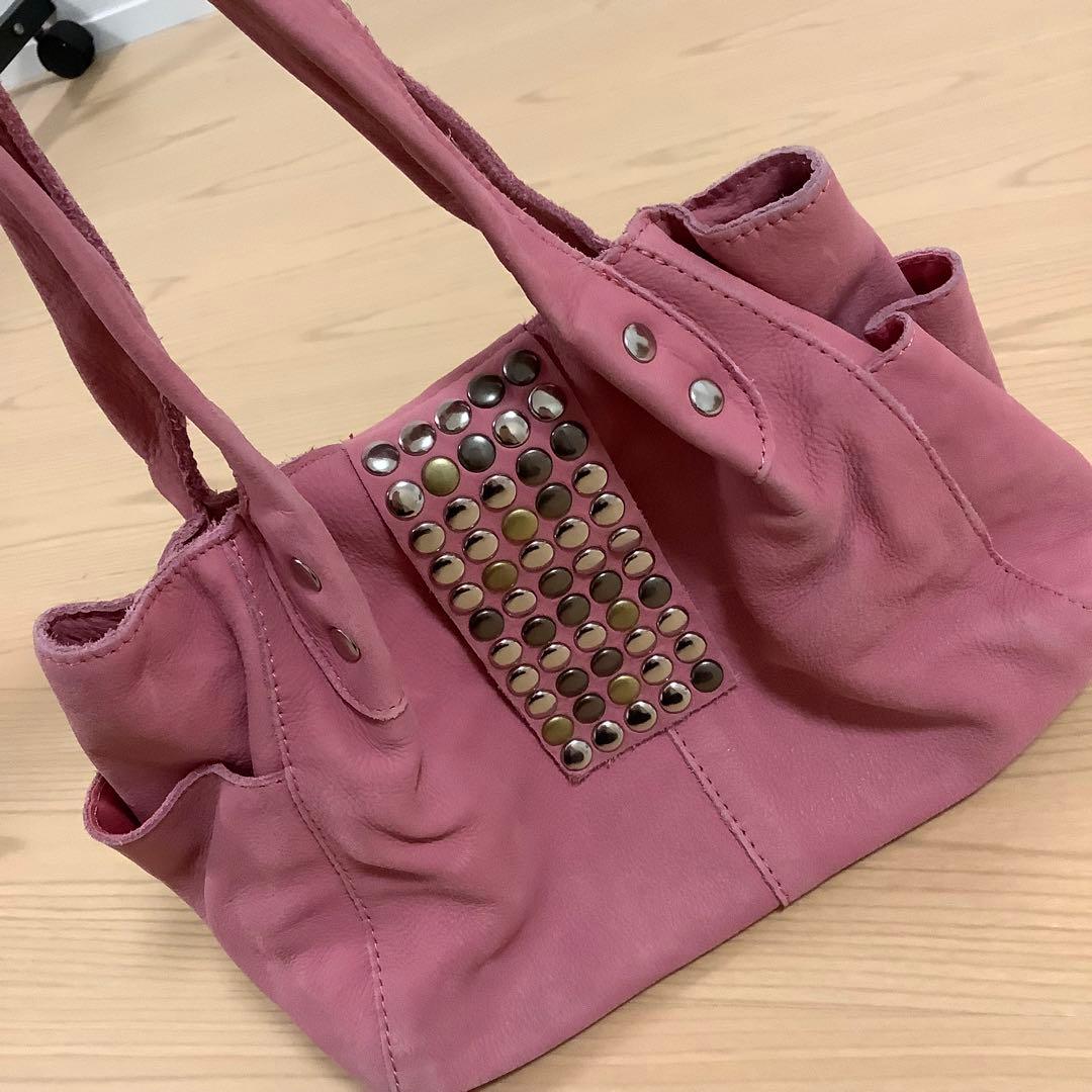 トレ TRES BURDEN SMALL ピーチ　バッグ