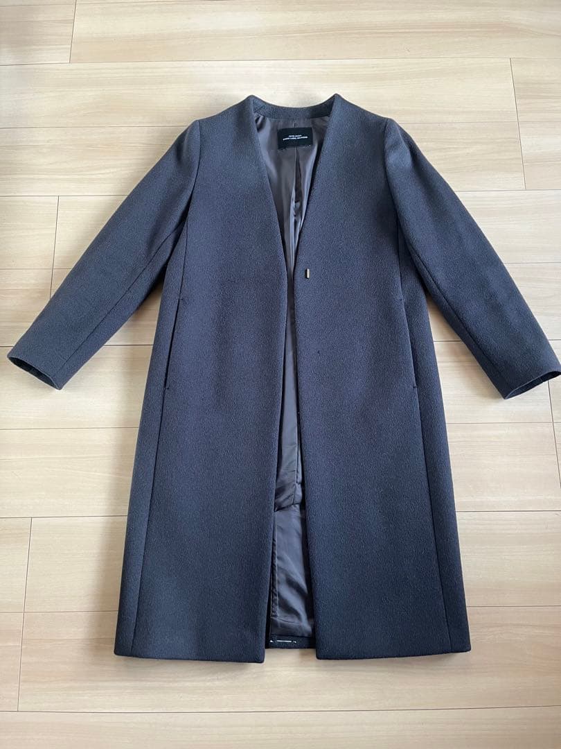 定価3万円新品同様　green label relaxing ノーラペル コート