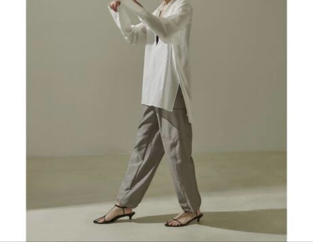 【SALON adam et rope】【雑誌掲載】カービーカーゴパンツ