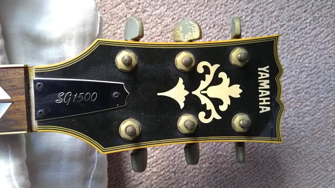 YAMAHAエレキギター SG-1500/日本製/経年劣化/傷・汚れでジャンク