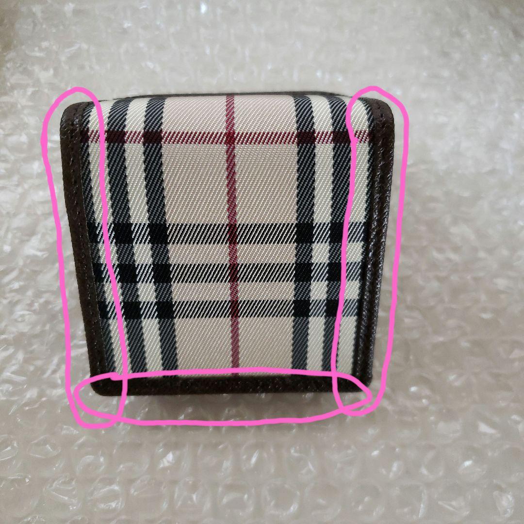 BURBERRY バーバリー ノバチェック レザー キャンバス ケース