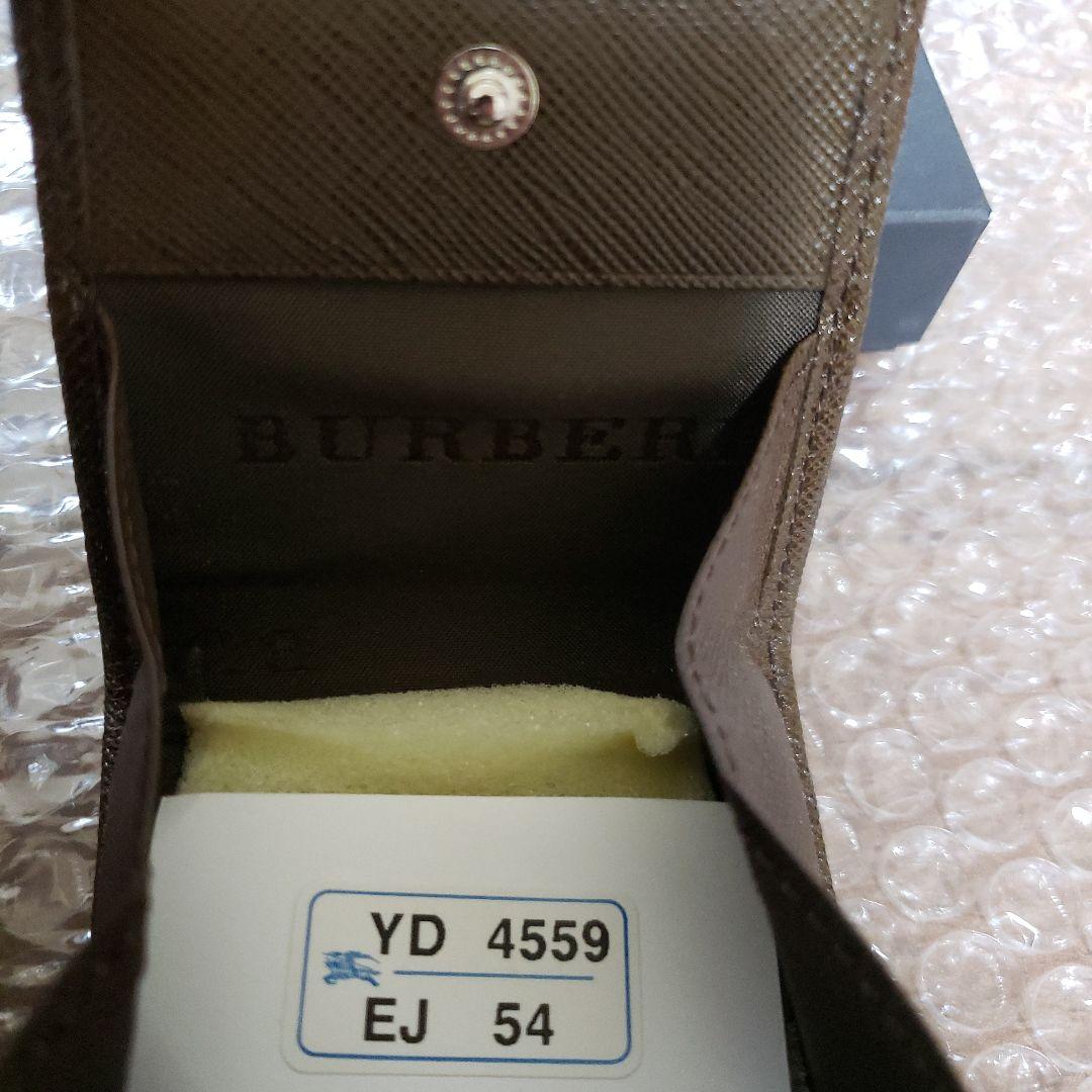 BURBERRY バーバリー ノバチェック レザー キャンバス ケース