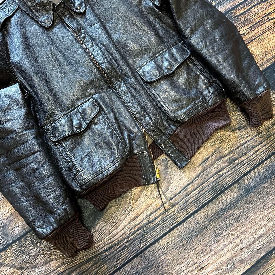ジャケット・アウター L.L.BEAN / 80's USA A-2 leather jacket