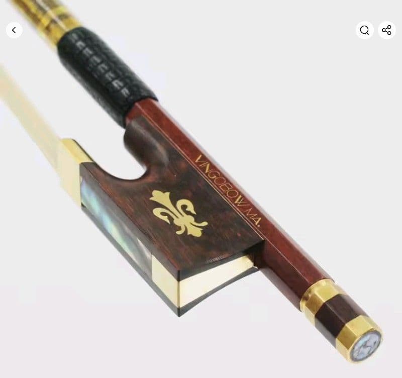 バイオリン弓 4/4サイズ　VingoBow カーボン フェルナンブコ　ほぼ新品