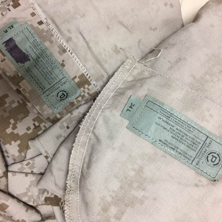米軍放出品crye precision ネイビーシールズ FD 上下セット古着