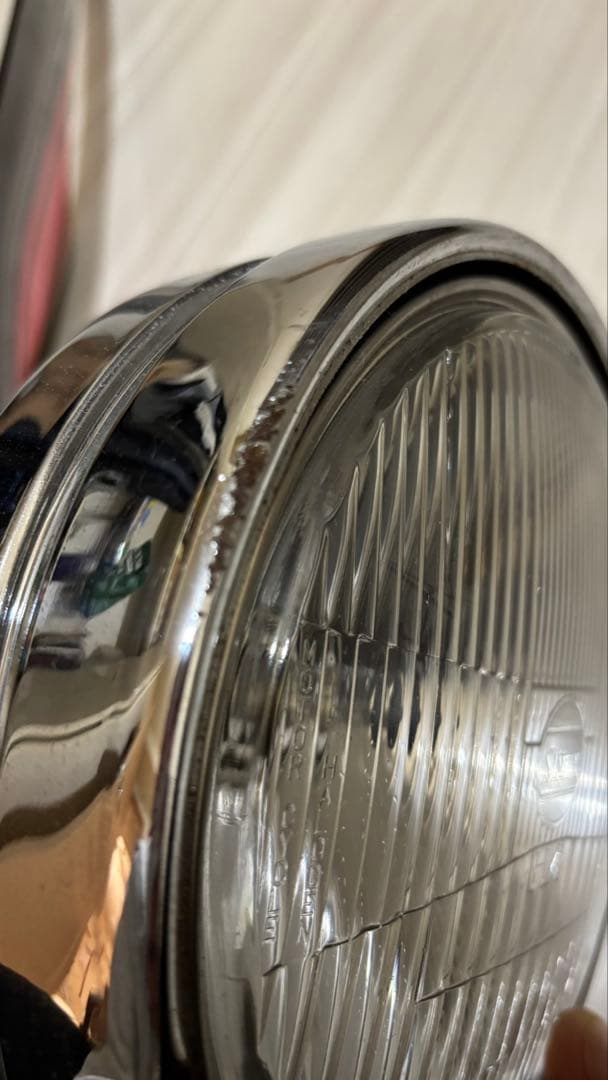 ゼファーχヘッドライト クリアレンズ