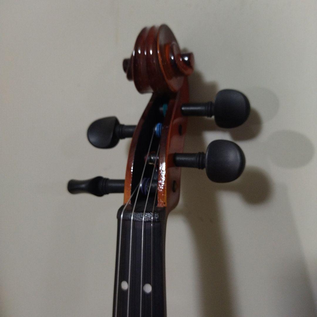 ♥大幅値引済♥新品イ―スタ―バイオリン4/4♥極美品♥大人用♥弓ケ―ス松脂付