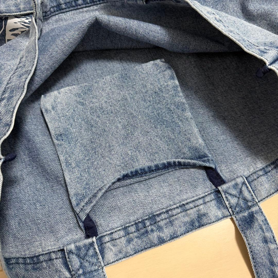 ミセスグリーンアップル　デニムバッグ　フィヨルド　　　デニムトート