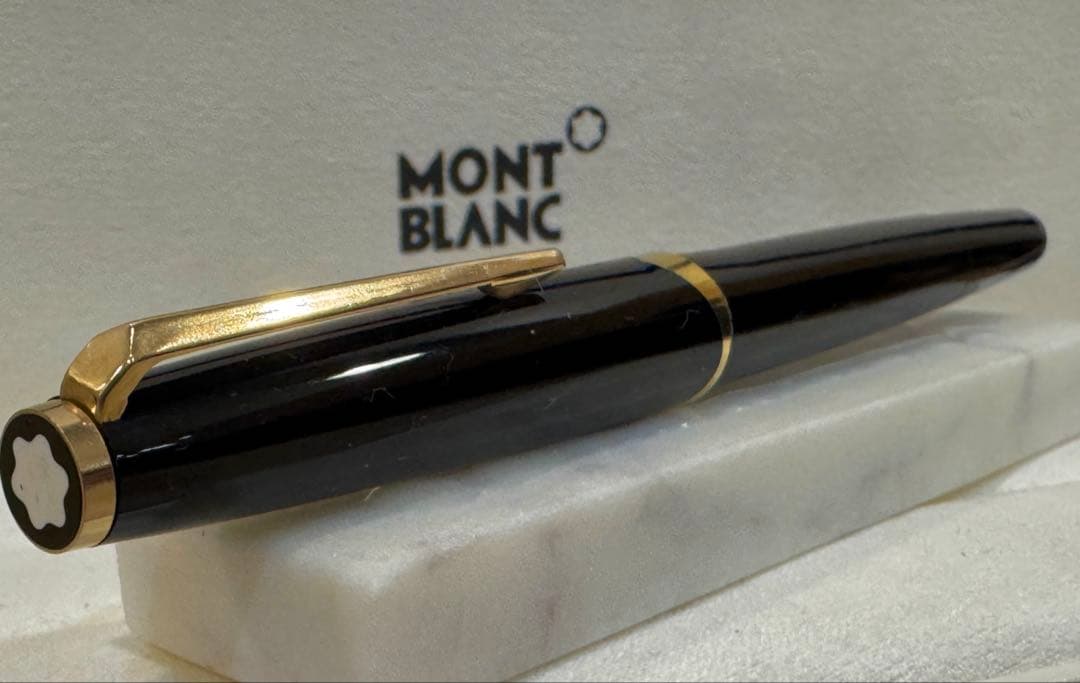 【極美品】モンブラン NO 121 万年筆18K ブラック④過渡期版　激レア