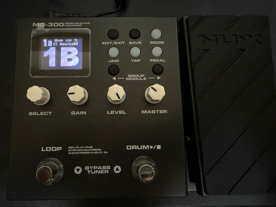 NUX MG-300 モデリングギタープロセッサー